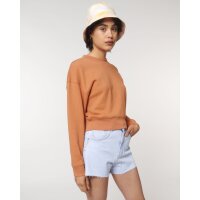 Stella Cropster Wave Terry  |  Kurzes Damen-Sweatshirt...