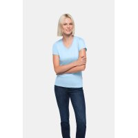 HAKRO Damen V-Shirt Classic