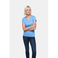 HAKRO Damen V-Shirt Classic