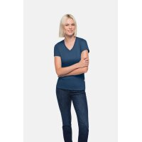 HAKRO Damen V-Shirt Classic