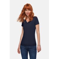 HAKRO Damen V-Shirt Stretch
