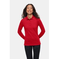 HAKRO Damen Longsleeve-Poloshirt MIKRALINAR®