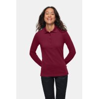 HAKRO Damen Longsleeve-Poloshirt MIKRALINAR®