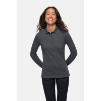 HAKRO Damen Longsleeve-Poloshirt MIKRALINAR®