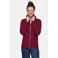 HAKRO Damen Kapuzenjacke Bonded ECO