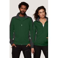HAKRO Damen Sweatjacke Contrast MIKRALINAR®