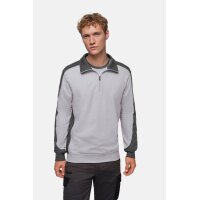 HAKRO Zip-Sweatshirt Contrast MIKRALINAR®