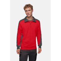 HAKRO Zip-Sweatshirt Contrast MIKRALINAR®