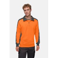 HAKRO Zip-Sweatshirt Contrast MIKRALINAR®