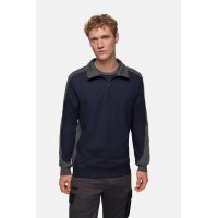 HAKRO Zip-Sweatshirt Contrast MIKRALINAR®