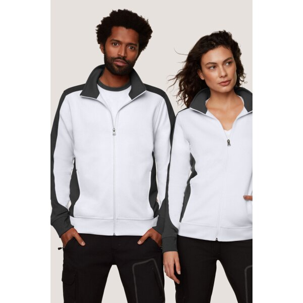 HAKRO Sweatjacke Contrast MIKRALINAR®