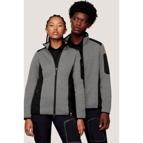 HAKRO Strickfleecejacke