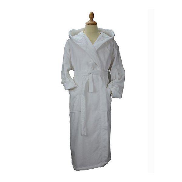 DeLuxe Velour Bathrobe with hood