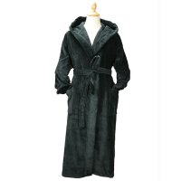 DeLuxe Velour Bathrobe with hood