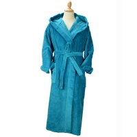 DeLuxe Velour Bathrobe with hood