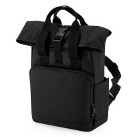 Recycled Mini Twin Handle Roll-Top Backpack