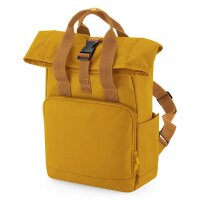 Recycled Mini Twin Handle Roll-Top Backpack