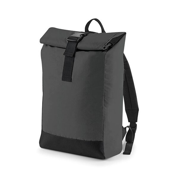 Reflective Roll-Top Backpack
