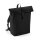 Matte PU Roll-Top Backpack