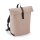 Matte PU Roll-Top Backpack