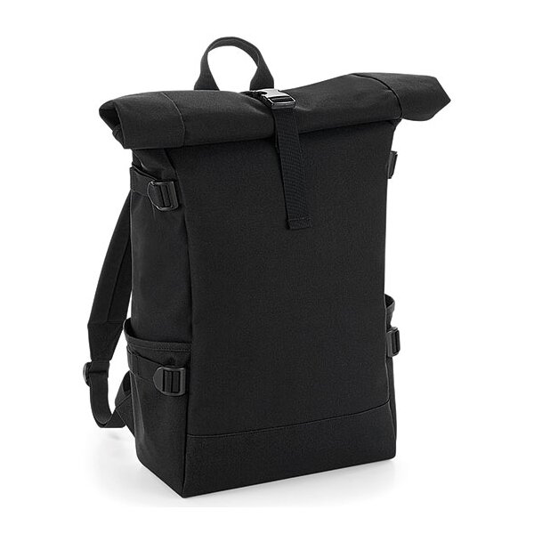 Block Roll-Top Backpack