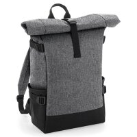 Block Roll-Top Backpack