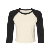 Women´s Micro Rib 3/4 Raglan Baby Tee