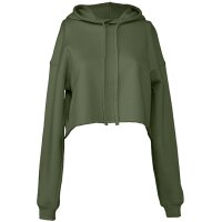 Women´s Cropped Fleece Hoodie