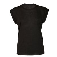 Women´s Flowy Muscle Tee With Rolled Cuff