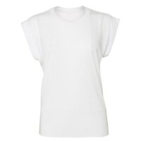 Women´s Flowy Muscle Tee With Rolled Cuff