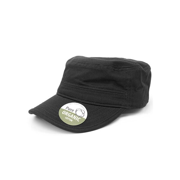 Organic Cotton Army Cap Washed