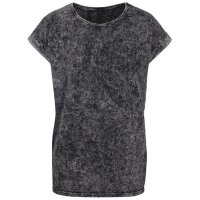 Ladies´ Acid Washed Extended Shoulder Tee