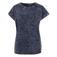 Ladies´ Acid Washed Extended Shoulder Tee