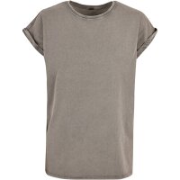Ladies´ Acid Washed Extended Shoulder Tee