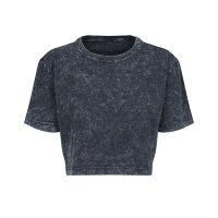 Ladies´ Acid Washed Cropped Tee