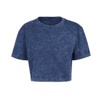 Ladies´ Acid Washed Cropped Tee