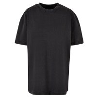 Ladies Oversized Acid Wash Tee