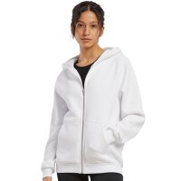 Ladies Fluffy Zip Hoody