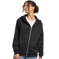 Ladies Fluffy Zip Hoody