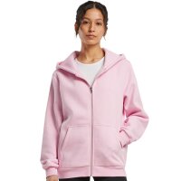 Ladies Fluffy Zip Hoody