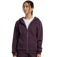 Ladies Fluffy Zip Hoody