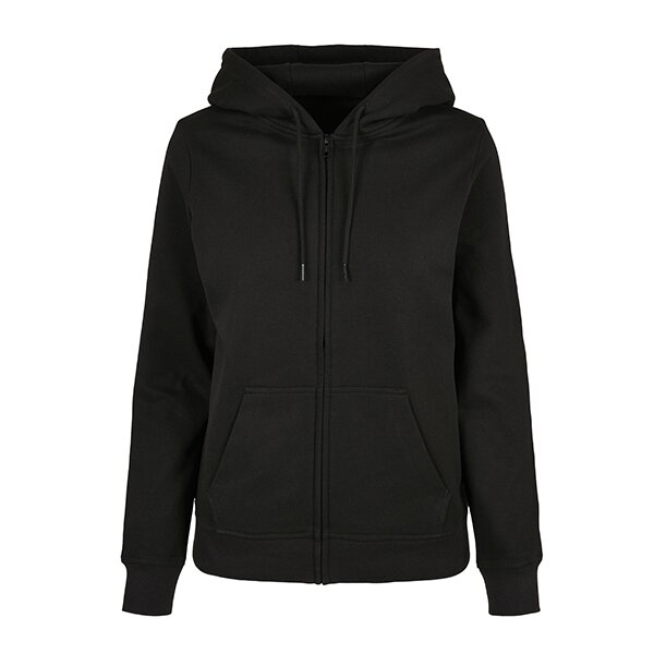 Ladies Basic Zip Hoody