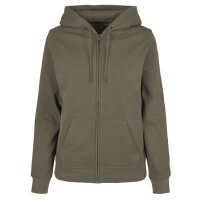 Ladies Basic Zip Hoody