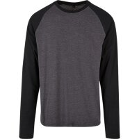 Men´s Contrast Raglan Longsleeve T-Shirt