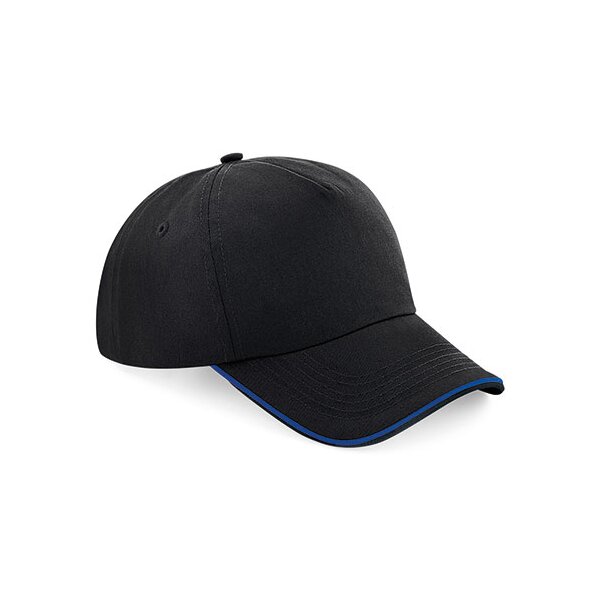 Authentic 5 Panel Cap - Piped Peak
