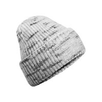 Chunky Knitted Patch Beanie