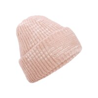 Chunky Knitted Patch Beanie