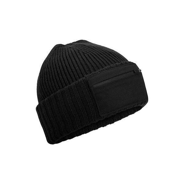 Zip Patch Beanie