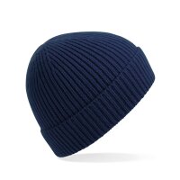Engineered Knit Ribbed Beanie