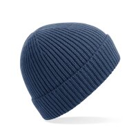 Engineered Knit Ribbed Beanie